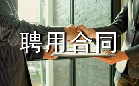 技术专家聘用合同合同范本