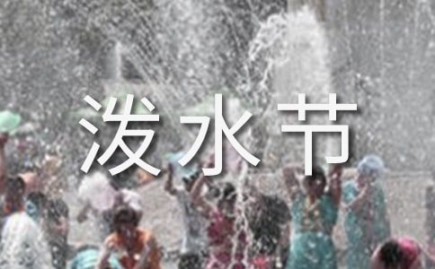 《欢乐的泼水节》教学反思