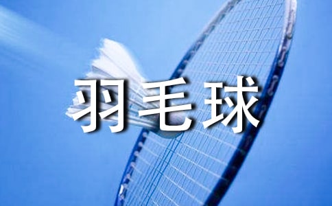 羽毛球教学设计